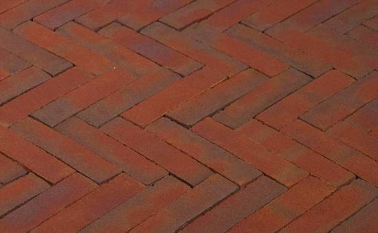 Клинкерная тротуарная брусчатка Wienerberger Penter Ruston UWF65, 200*50*65 мм