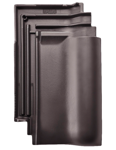 Керамическая черепица Erlus E 58RS, Антрацит